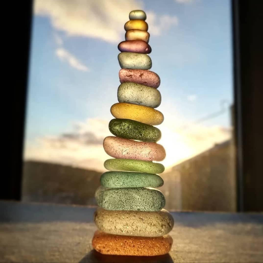Sunset Tower 8x8 Print