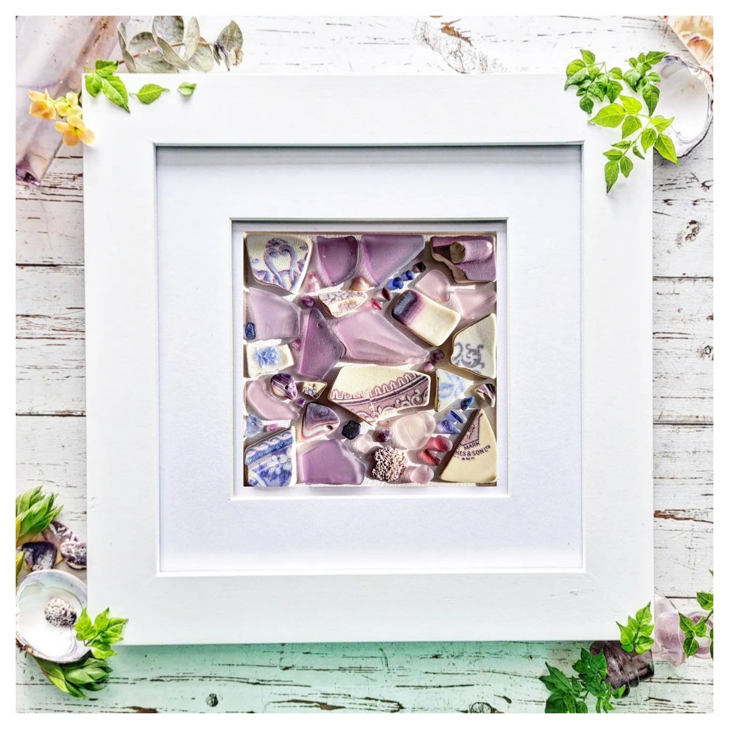 Lilac Lavender Love - Sea Treasure Frame