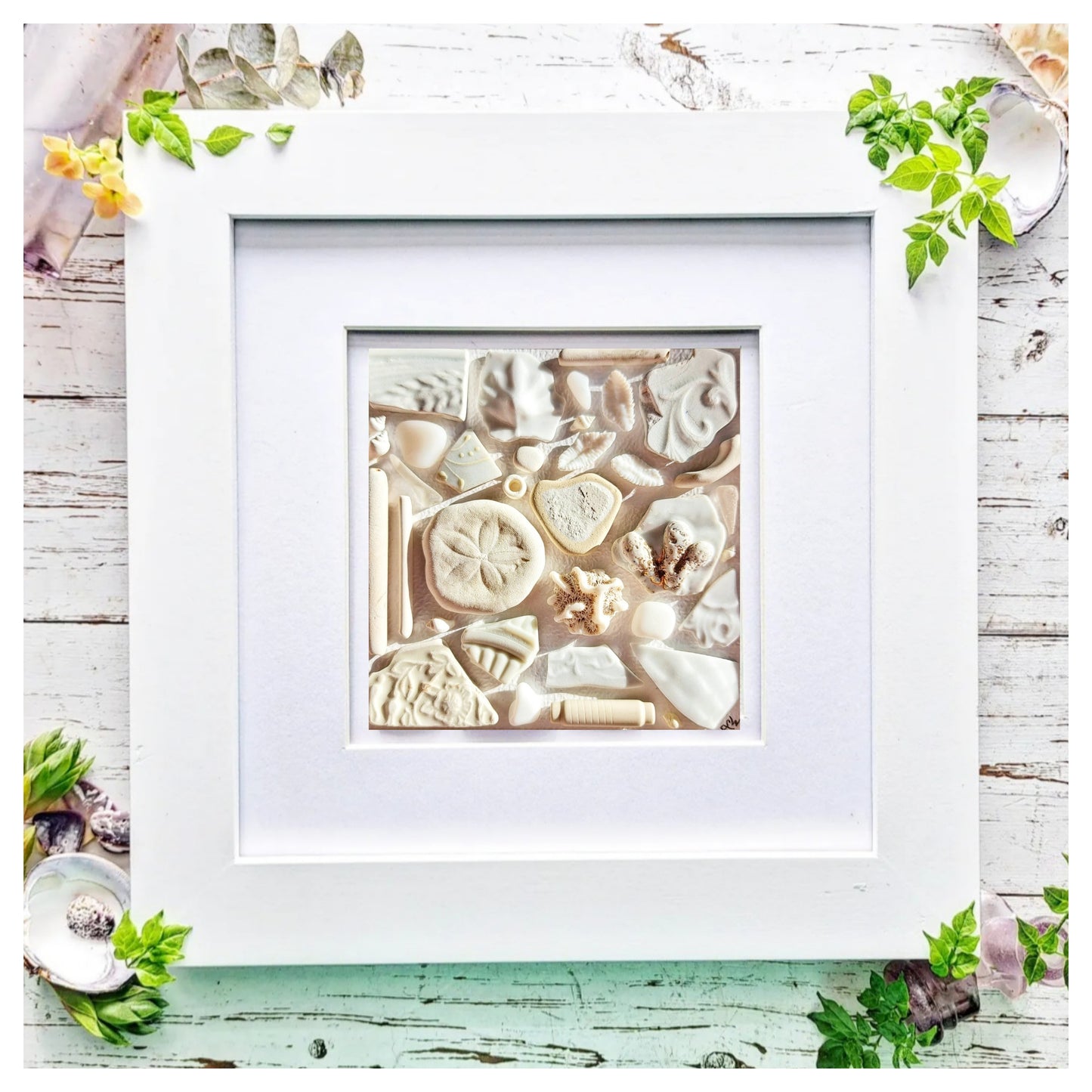 Sand and Silk - Sea Treasure Frame