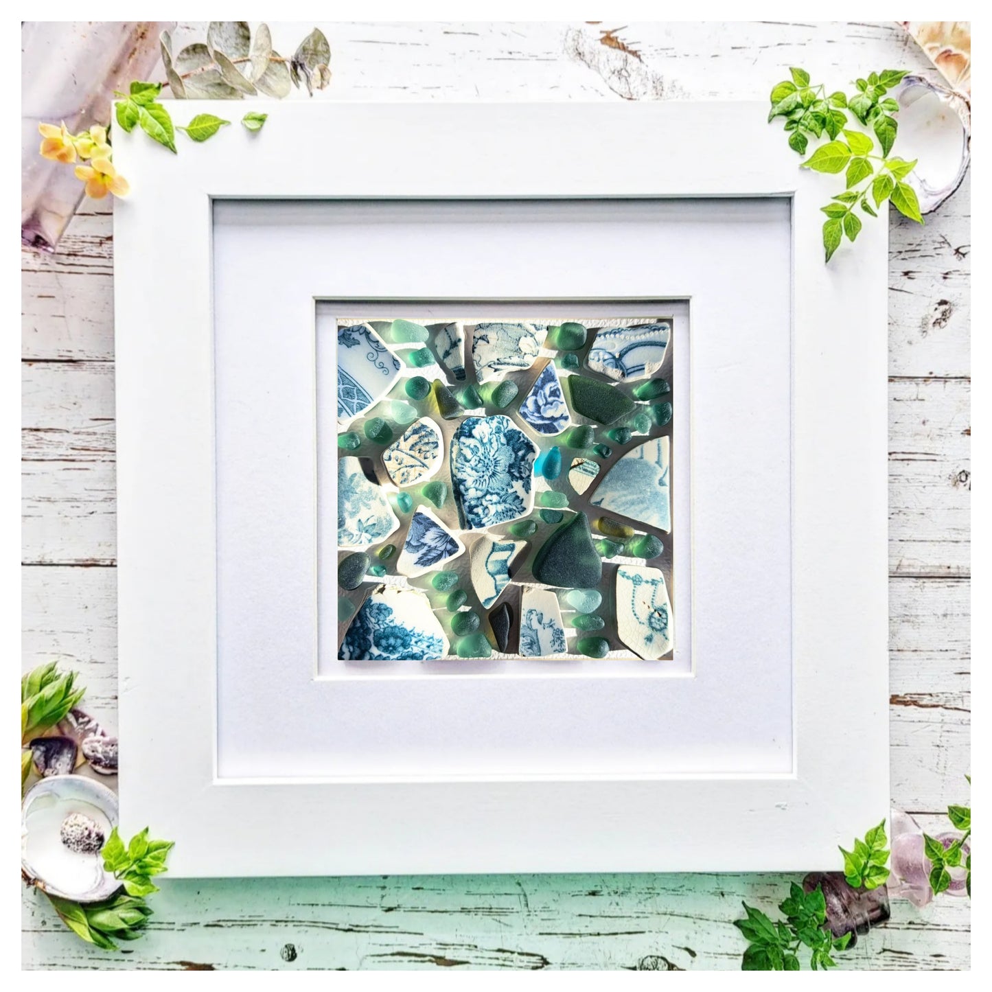 Garden of Teal Tears - Sea Treasure Frame