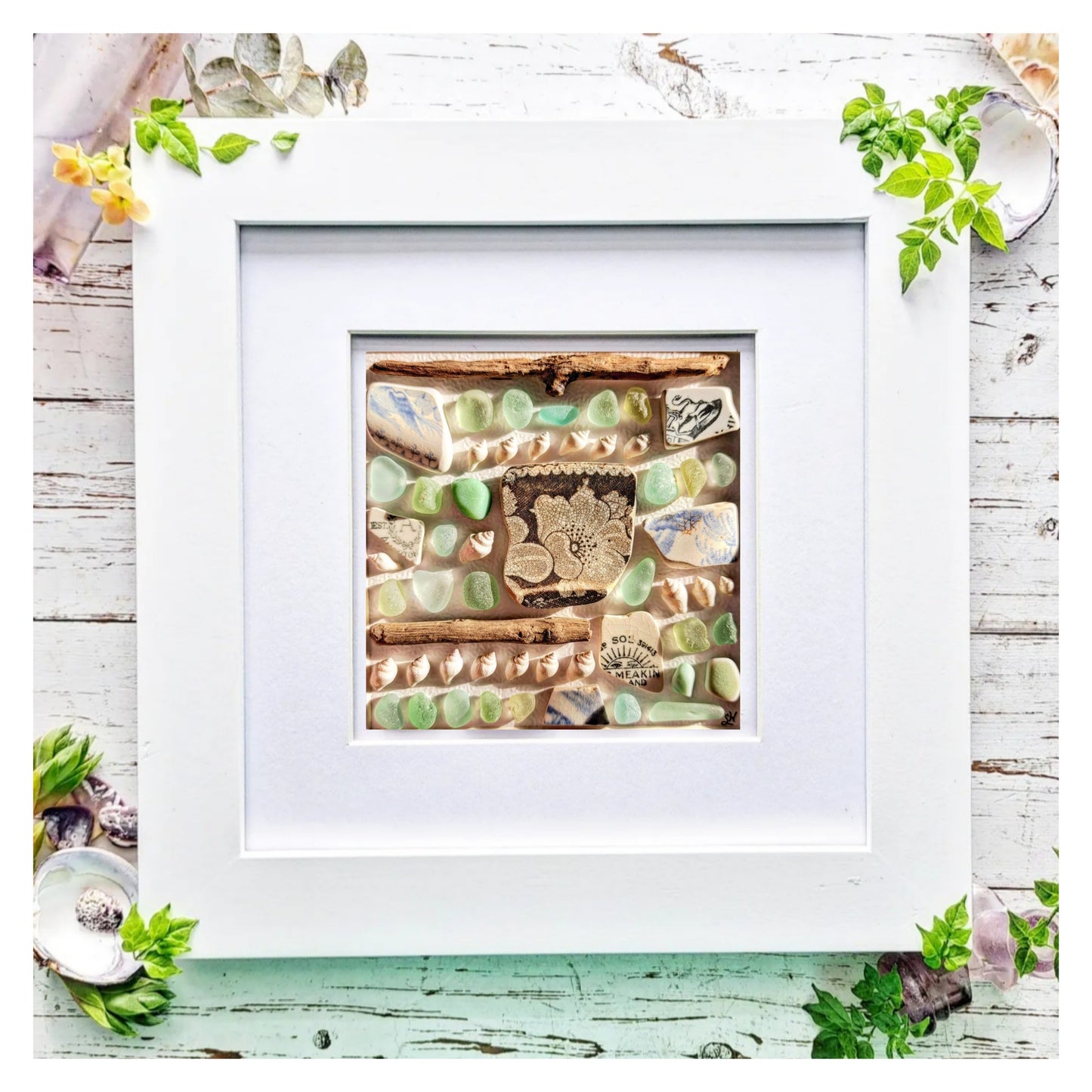 The Sea's Quiet Spell - Sea Treasure Frame