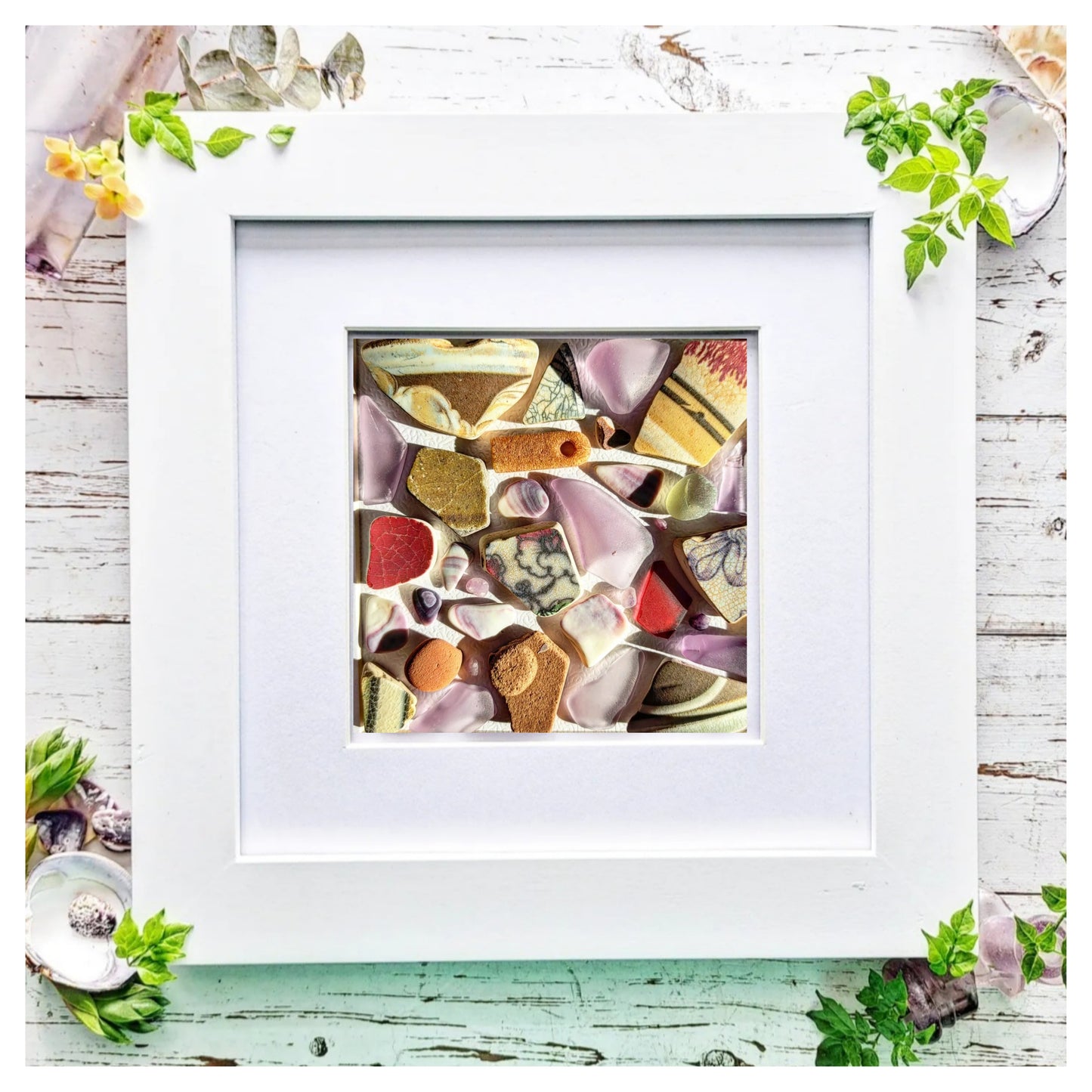 Mauve & Mocha - Sea Treasure Frame