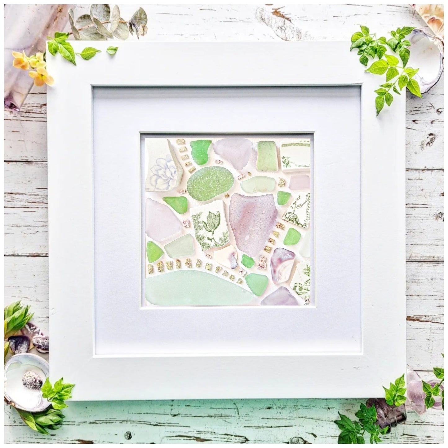 Echoes of a Tulip - Sea Treasure Frame