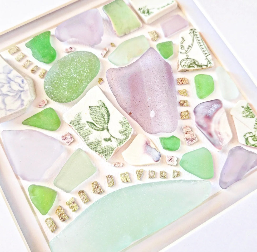 Echoes of a Tulip - Sea Treasure Frame