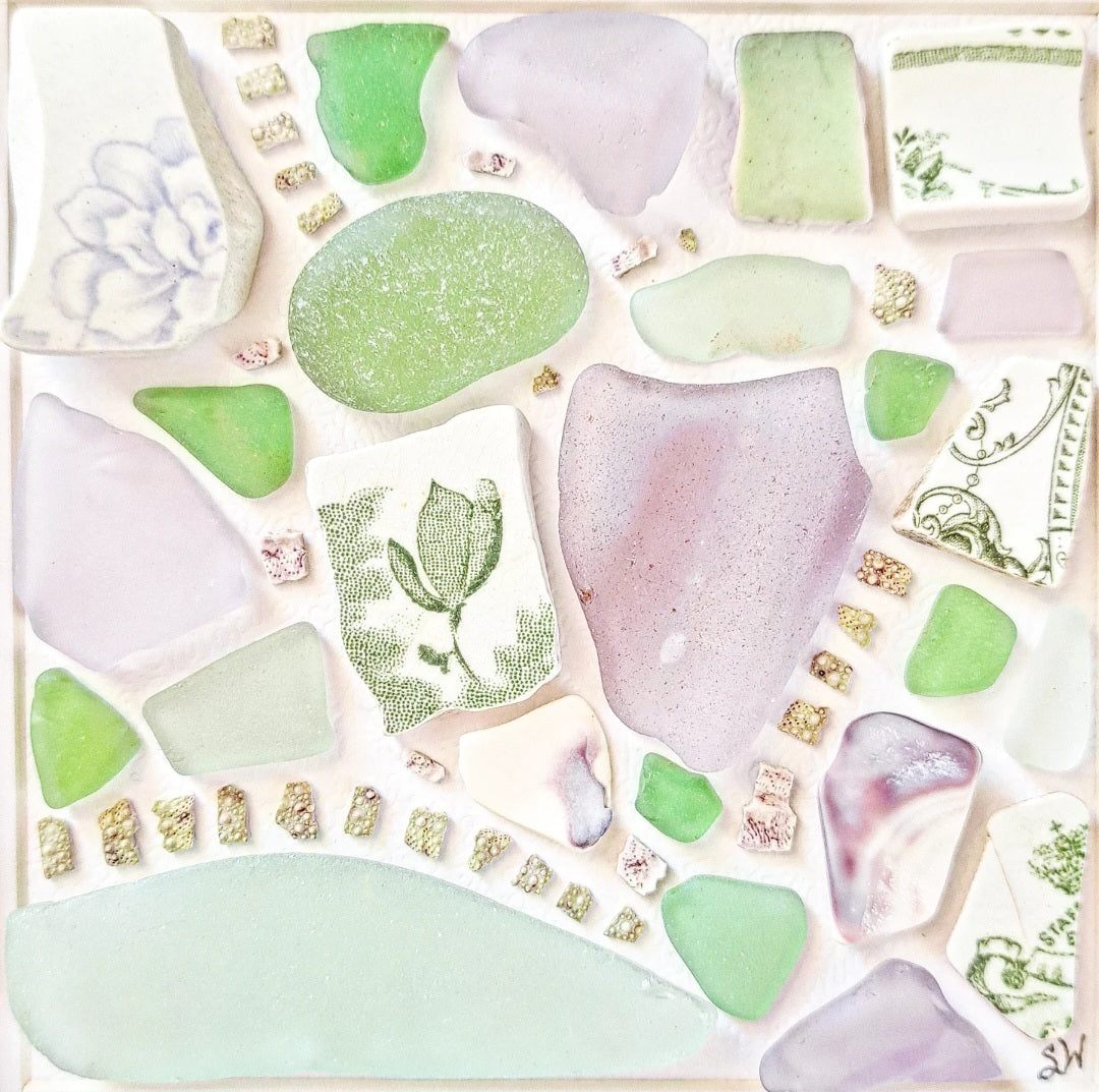 Echoes of a Tulip - Sea Treasure Frame