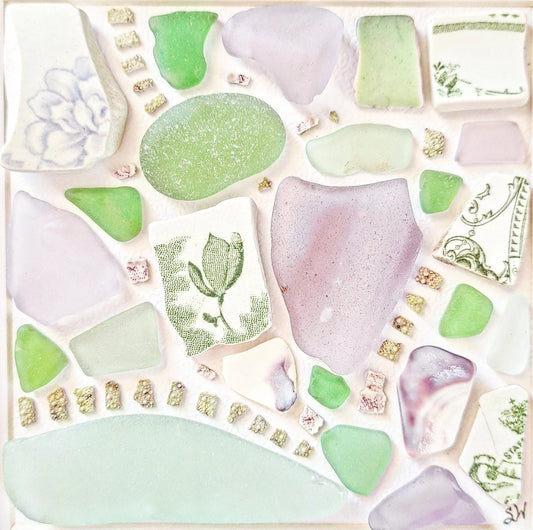 Echoes of a Tulip - Sea Treasure Frame