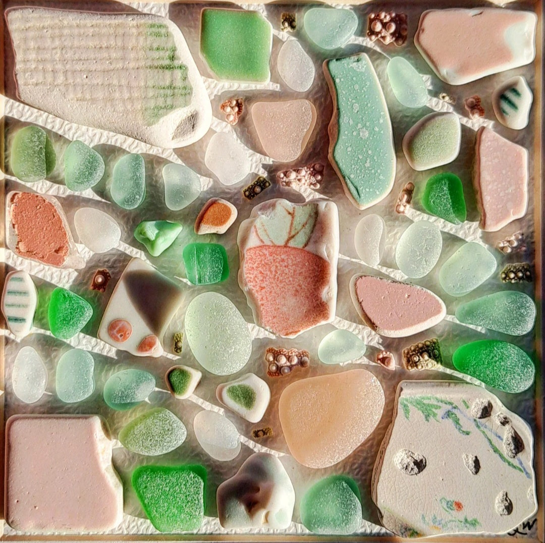 Peach Sangria - Sea Treasure Frame