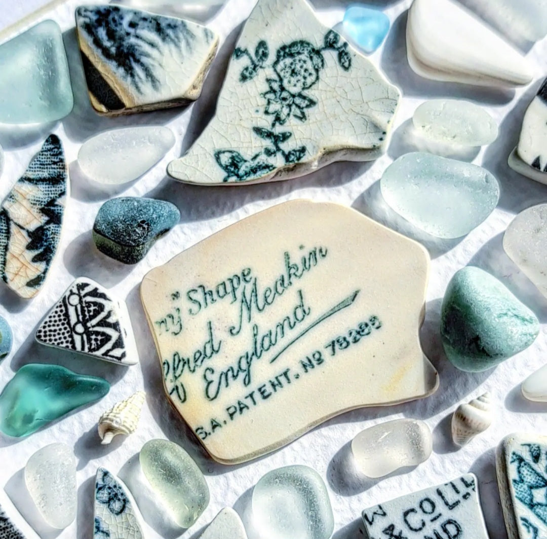 RESERVED for K || From England, By Sea & Light - Sea Treasure Frame