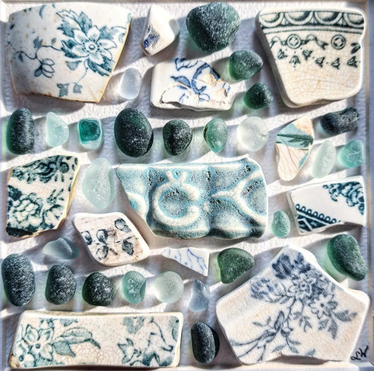 Floralis Mare (Sea Flowers) - Sea Treasure Frame