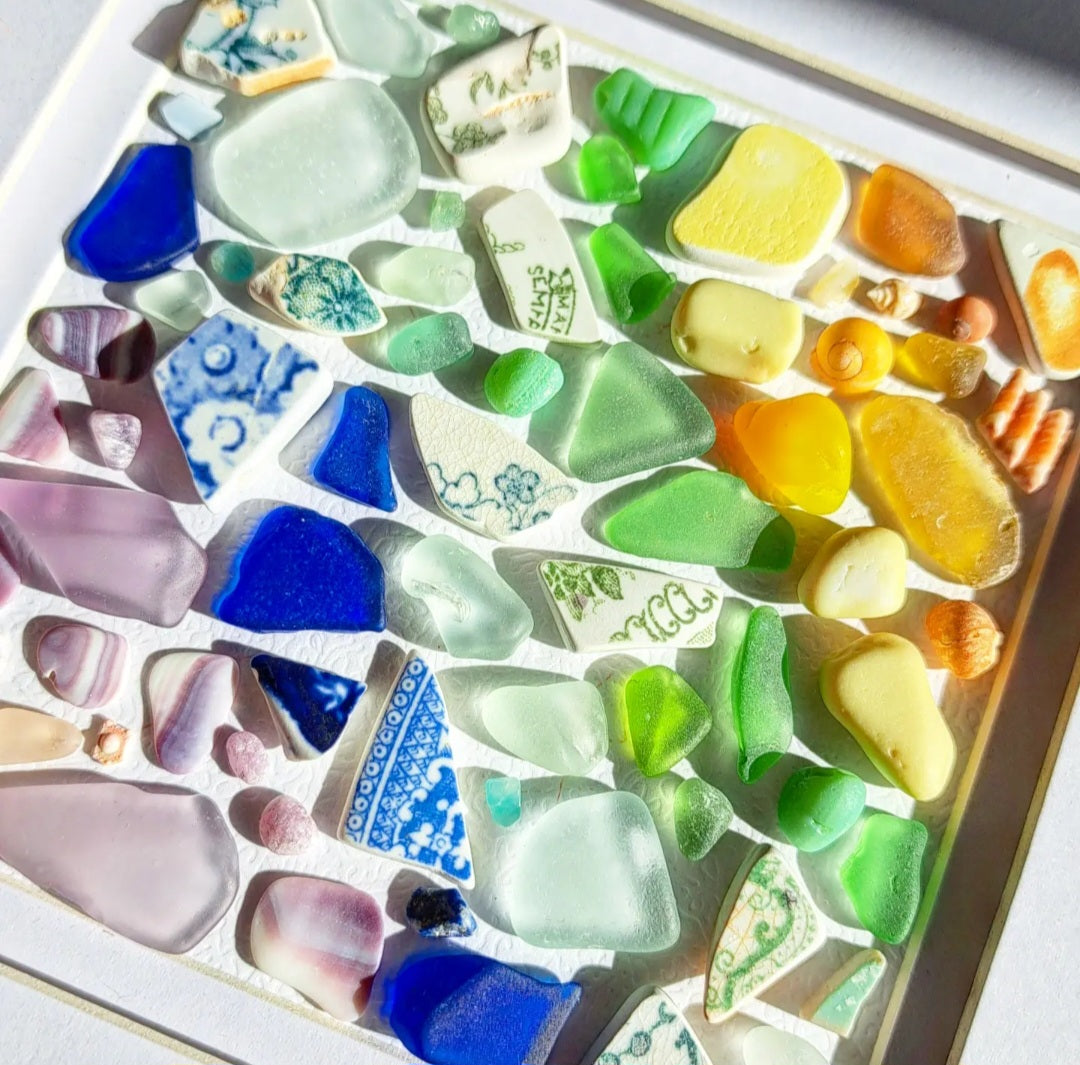 Prismatic Tides - Sea Treasure Frame
