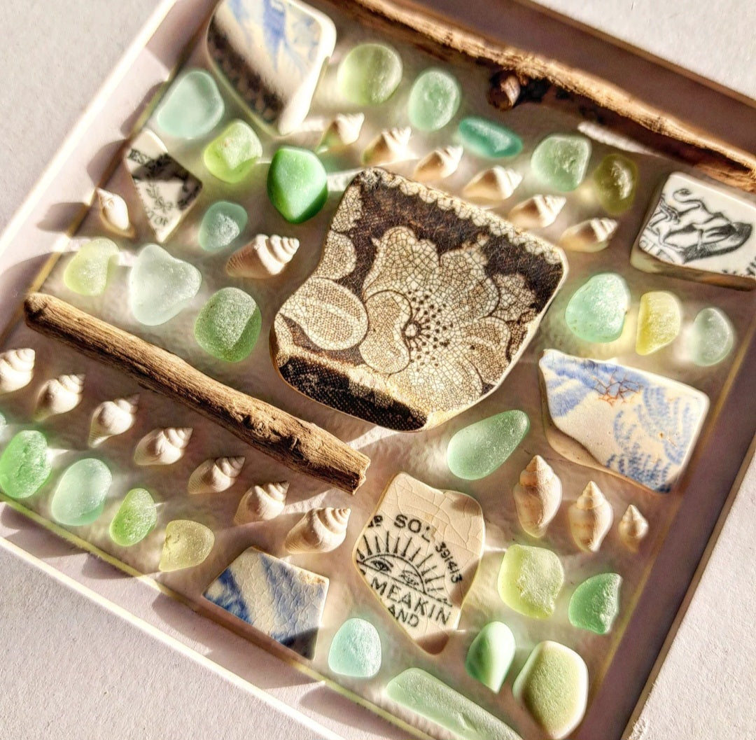 The Sea's Quiet Spell - Sea Treasure Frame
