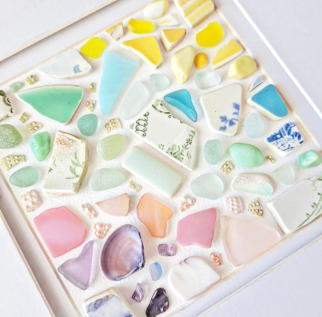 Sunwashed Spectrum - Sea Treasure Frame