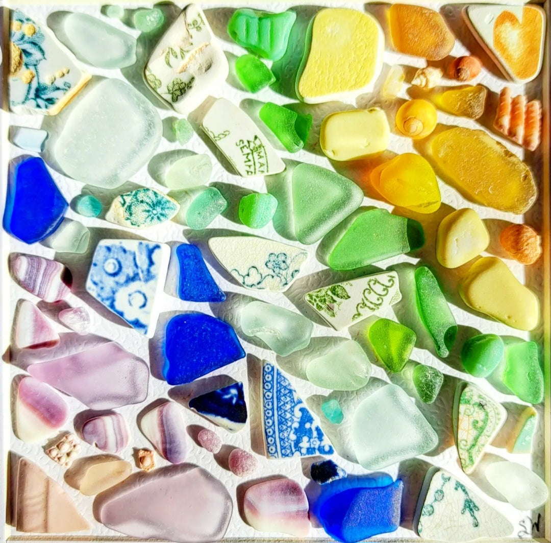 Prismatic Tides - Sea Treasure Frame