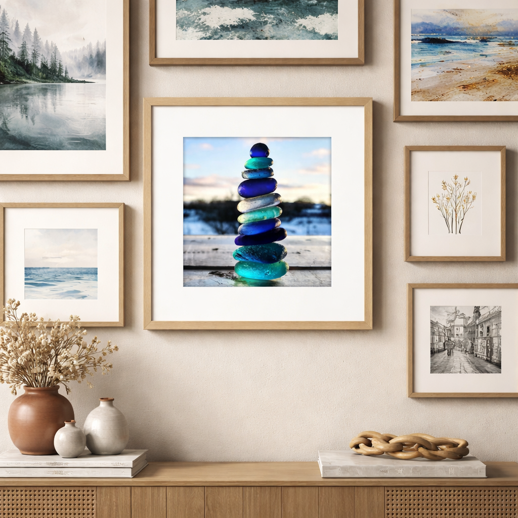 Deep Current 8x8 Print