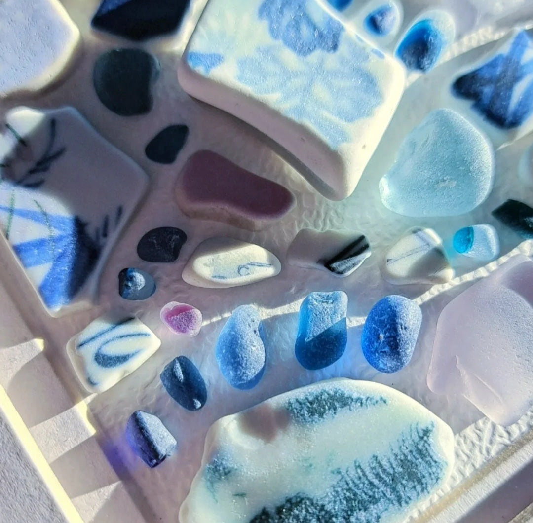 Azure Enigma - Sea Treasure Frame