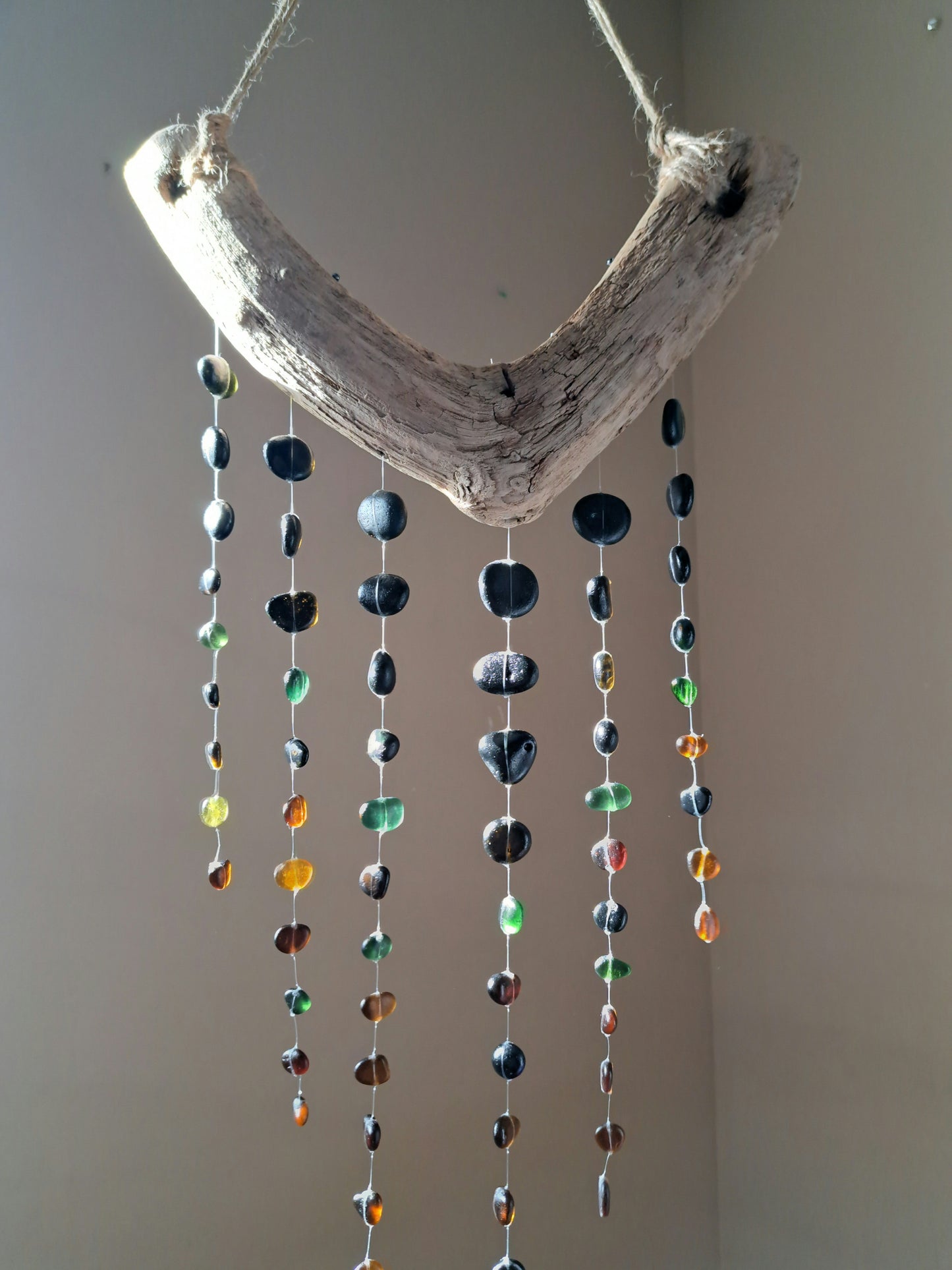 The Pirate's Veil - XL Sea Glass Suncatcher