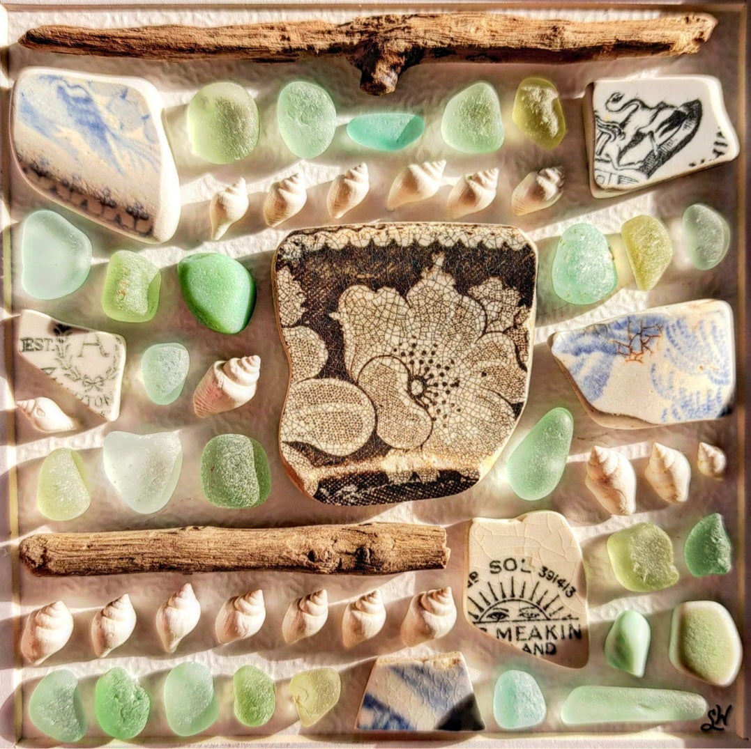 The Sea's Quiet Spell - Sea Treasure Frame
