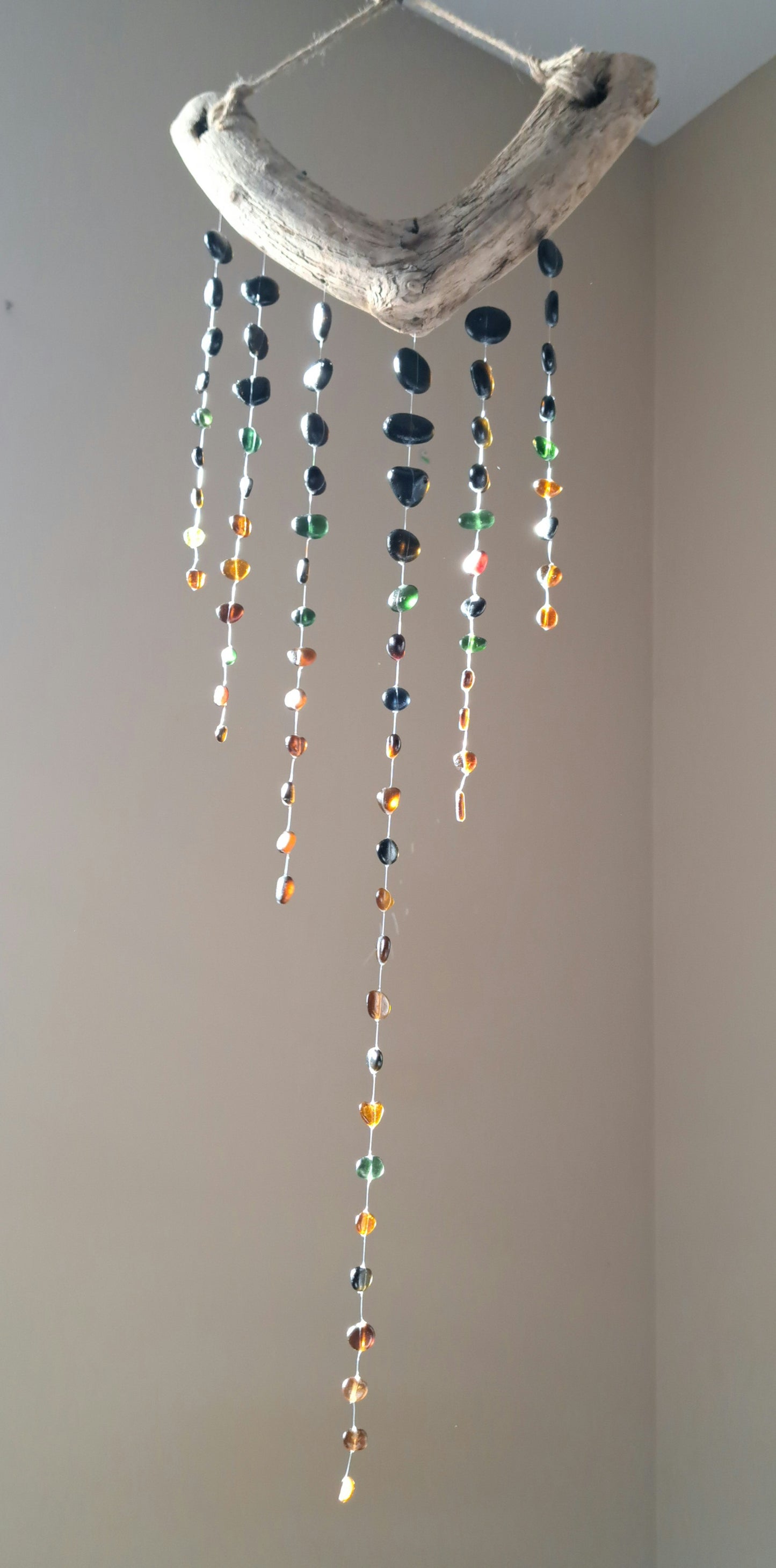 The Pirate's Veil - XL Sea Glass Suncatcher