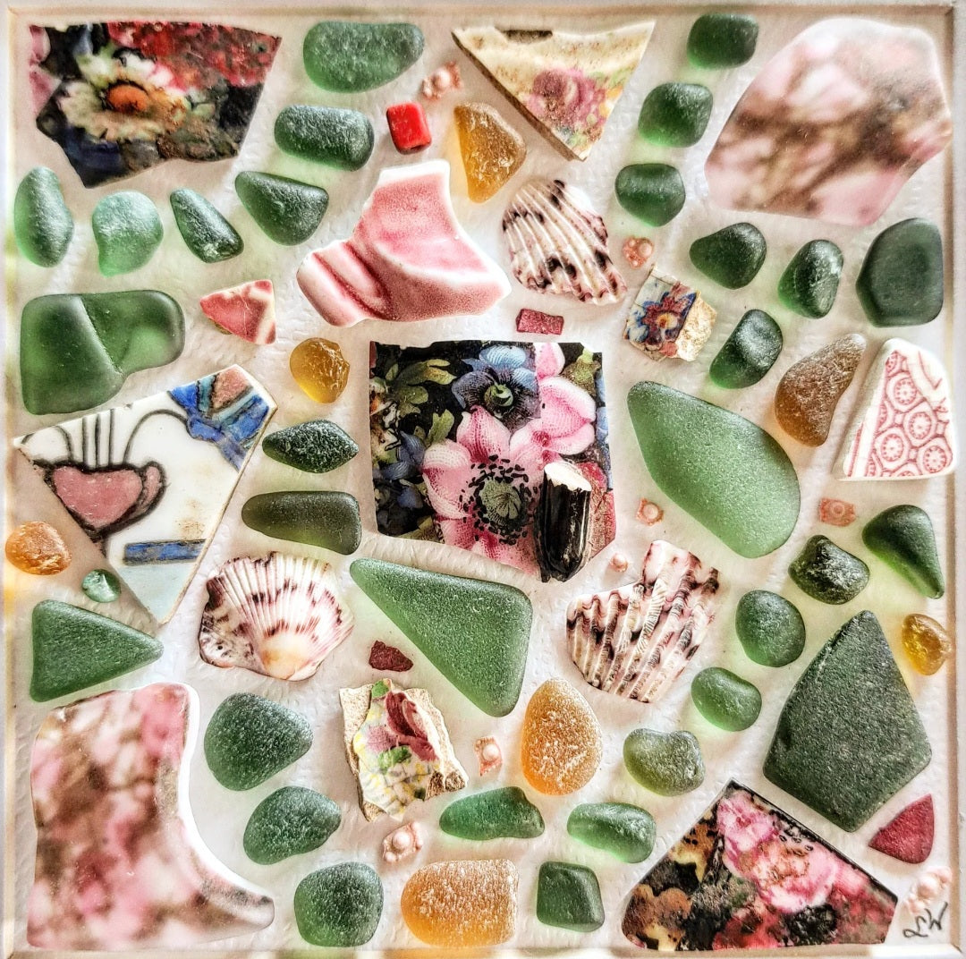 The Last Bloom Before Nightfall - Sea Treasure Frame