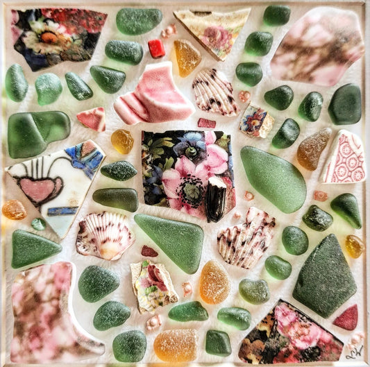 The Last Bloom Before Nightfall - Sea Treasure Frame