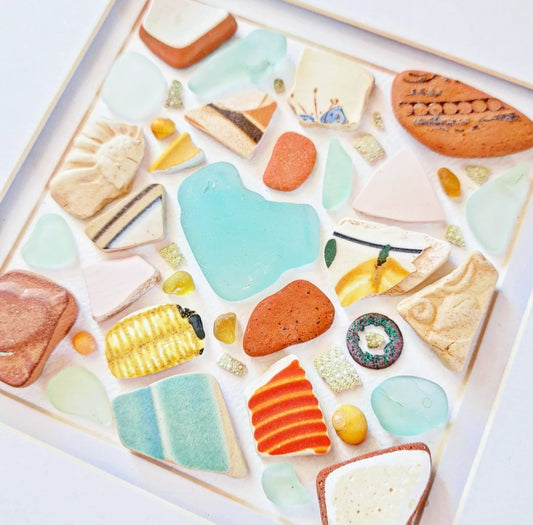Centuries in Sand- Sea Treasure Frame