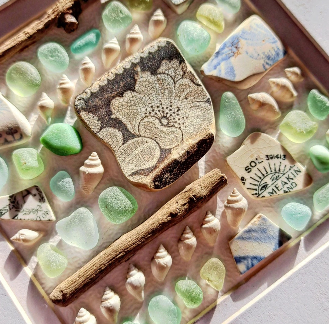 The Sea's Quiet Spell - Sea Treasure Frame