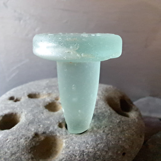 Sea Foam Lea & Perrins Stopper - Holbrook & Co.