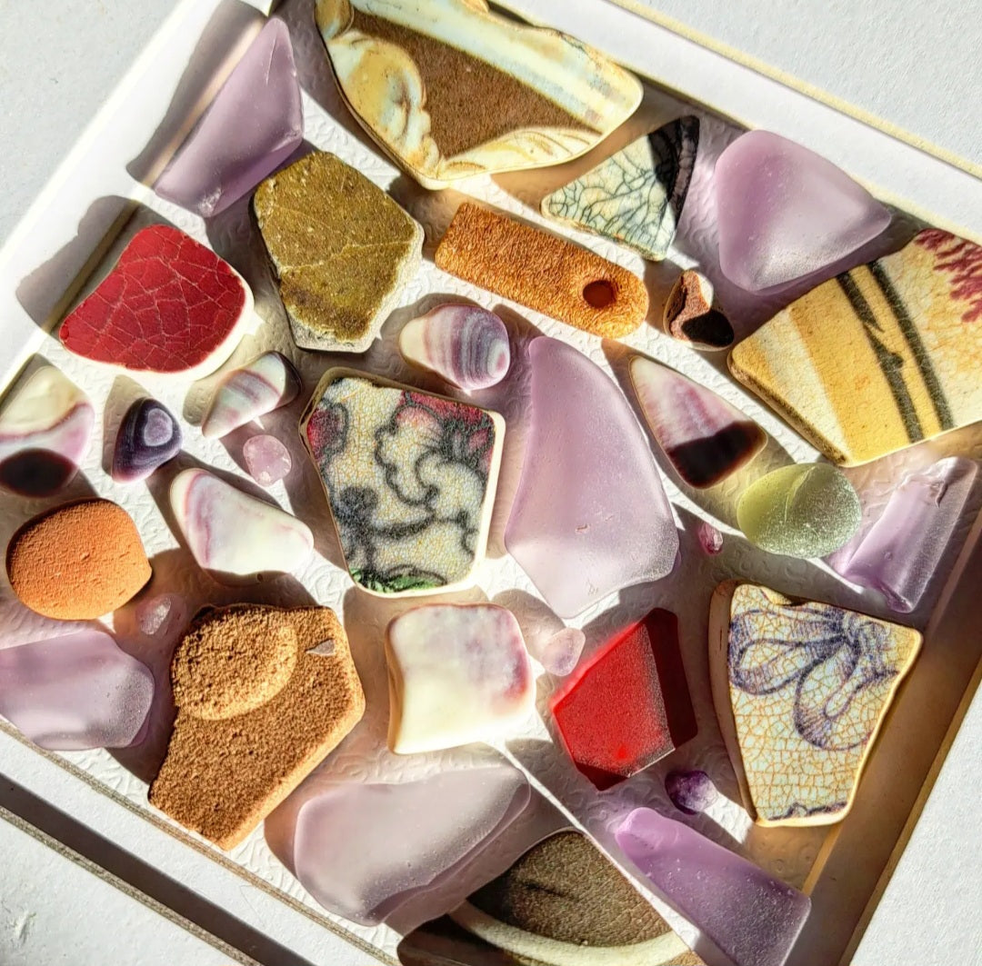 Mauve & Mocha - Sea Treasure Frame