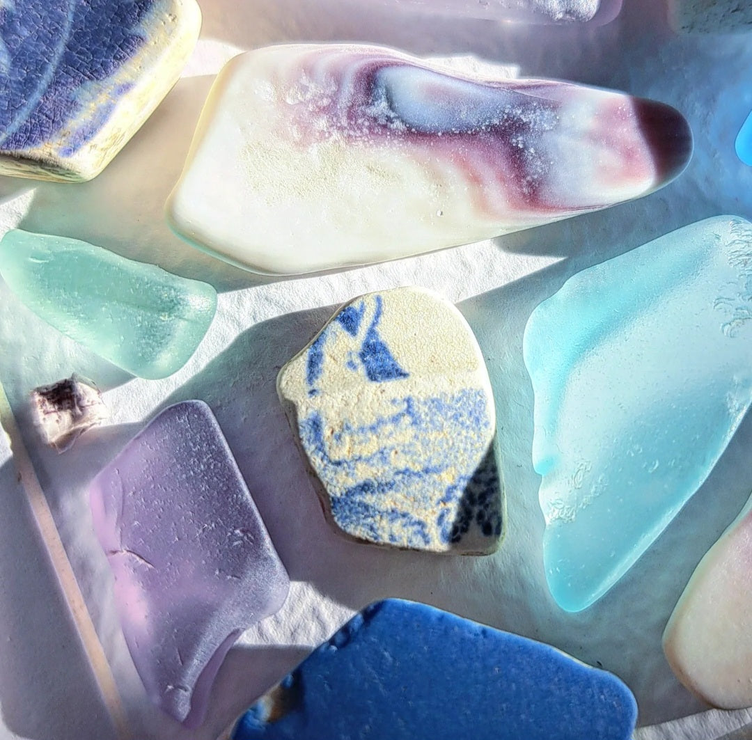 Whispers Between Waves - Sea Treasure Frame