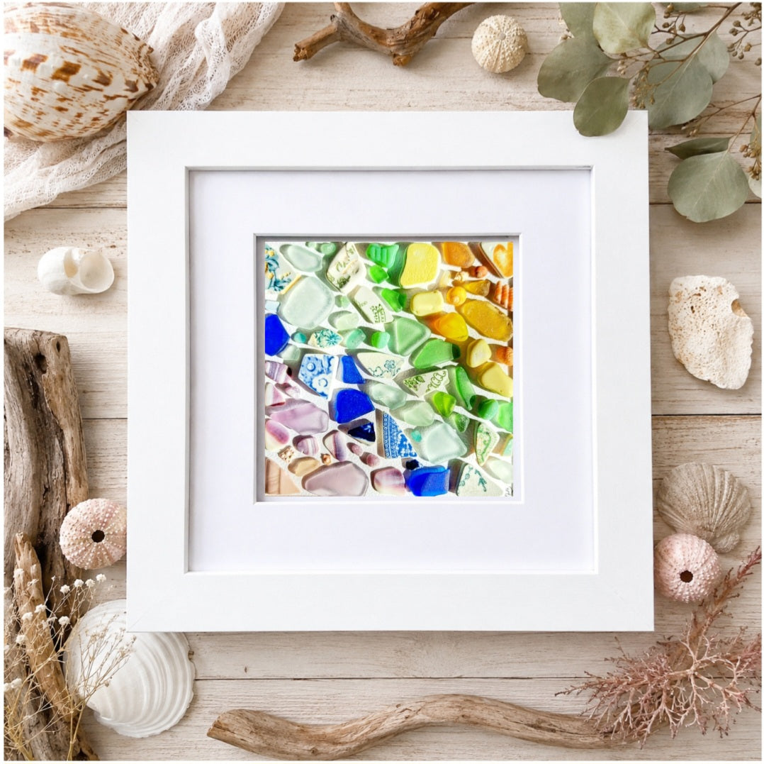 Prismatic Tides - Sea Treasure Frame