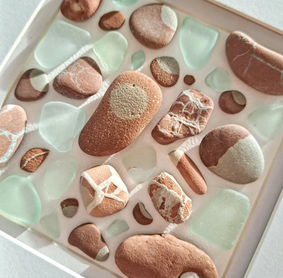 The Sandman's Seafoam Dream  - Sea Treasure Frame