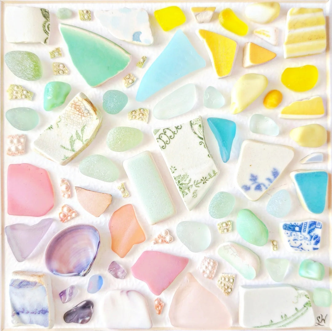 Sunwashed Spectrum - Sea Treasure Frame