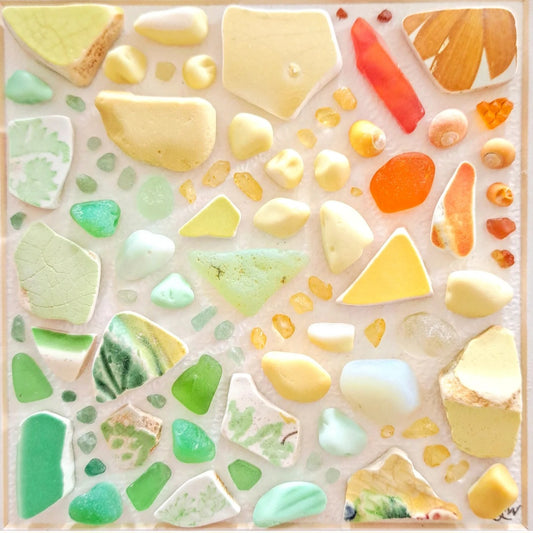 Lemon Lime & Apple Shine - Sea Treasure Frame