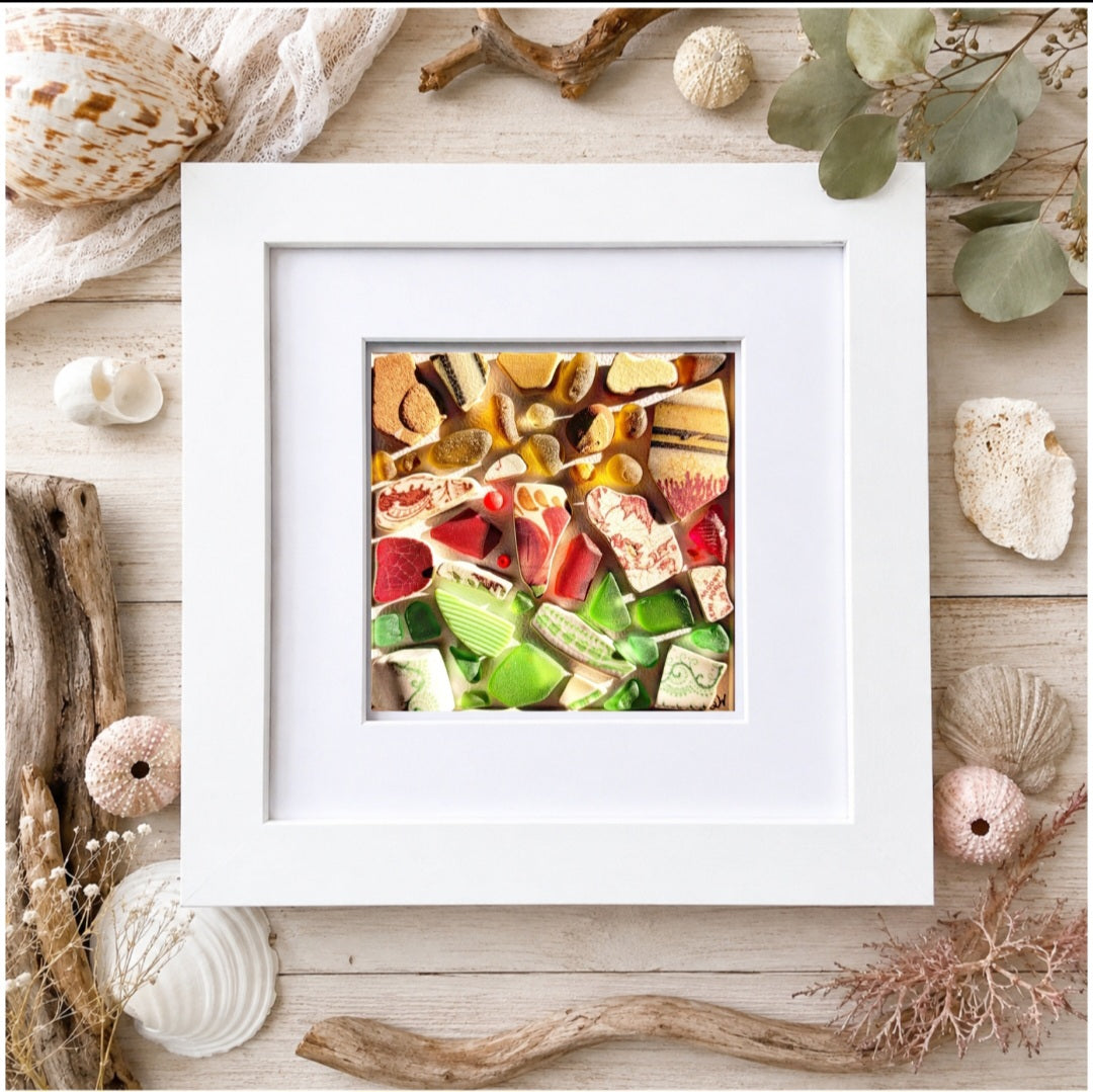 Wildflower Waltz - Sea Treasure Frame