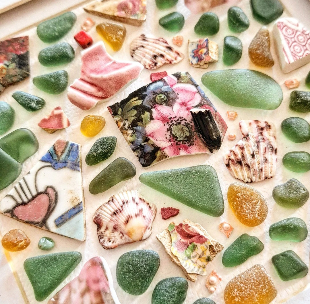 The Last Bloom Before Nightfall - Sea Treasure Frame