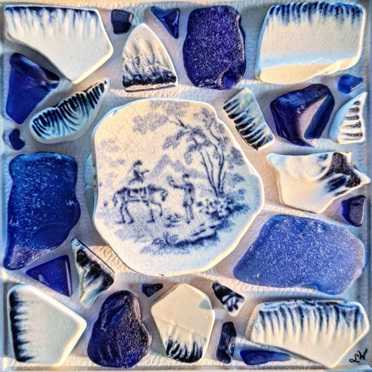 The Rider and the Waiting Heart - Sea Treasure Frame