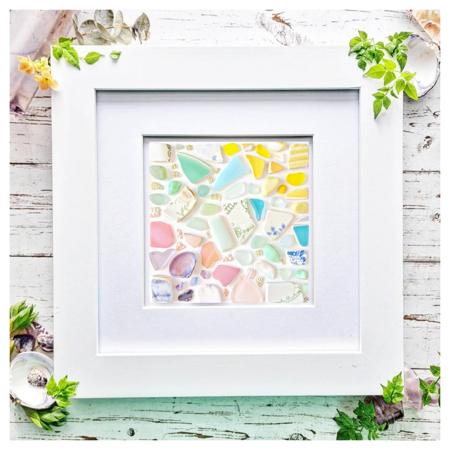 Sunwashed Spectrum - Sea Treasure Frame