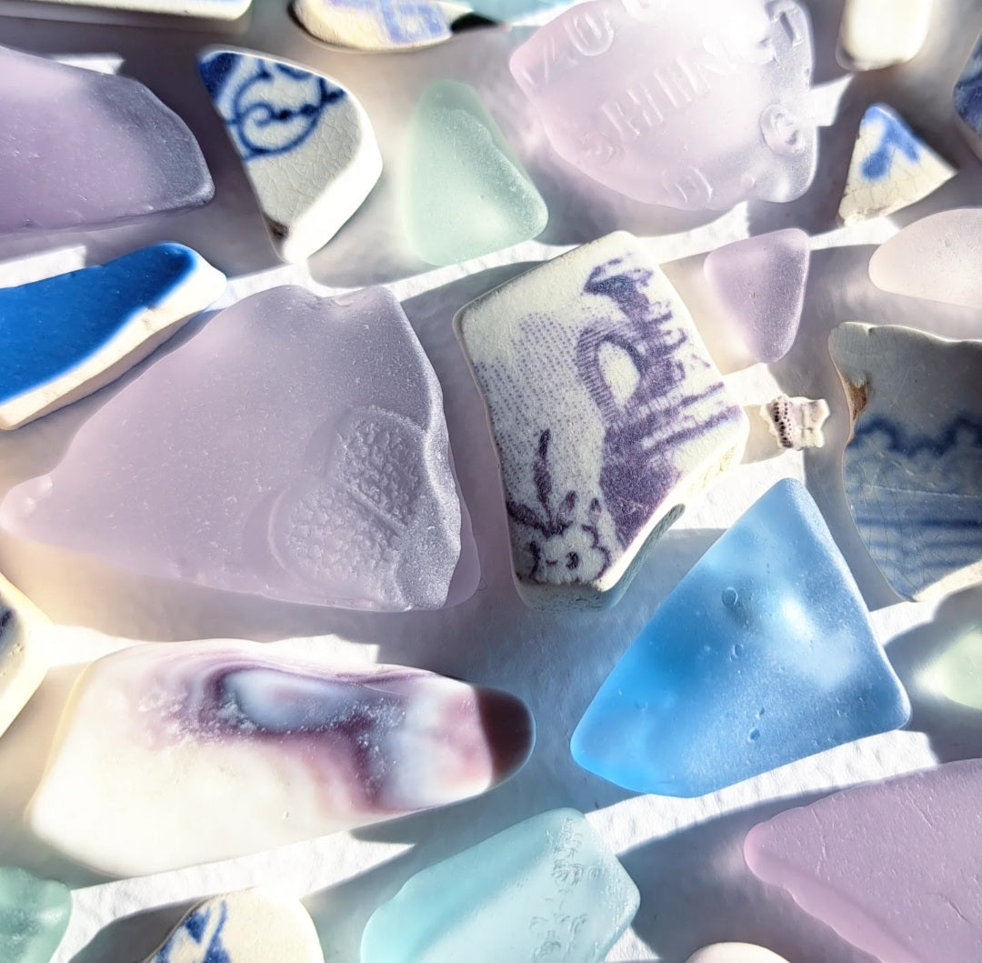 Whispers Between Waves - Sea Treasure Frame