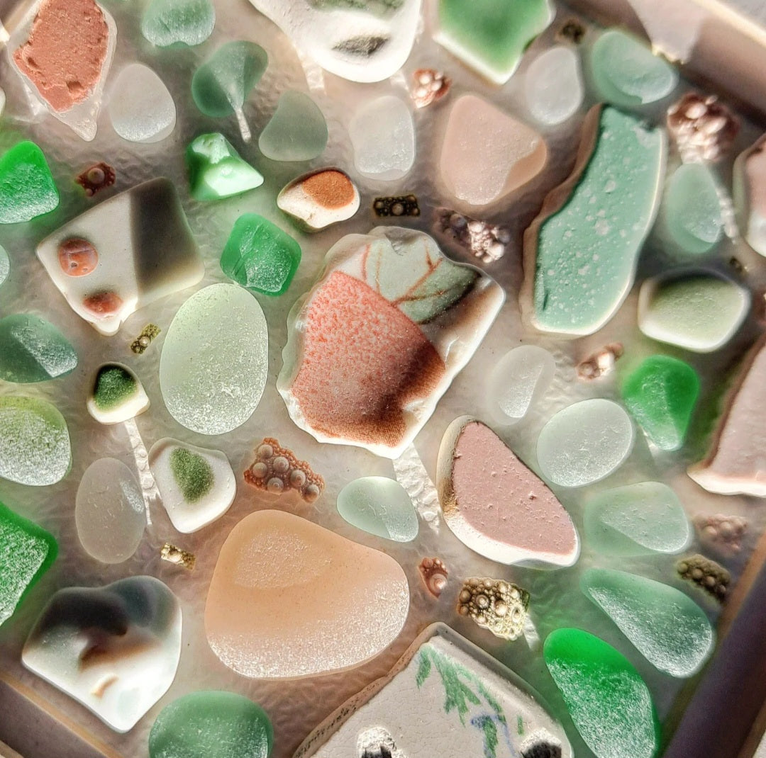 Peach Sangria - Sea Treasure Frame