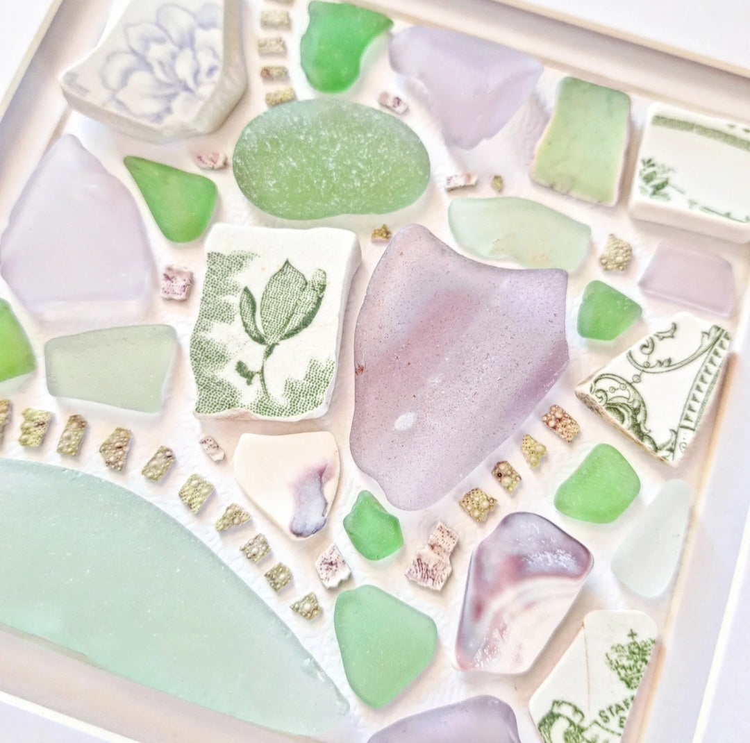 Echoes of a Tulip - Sea Treasure Frame