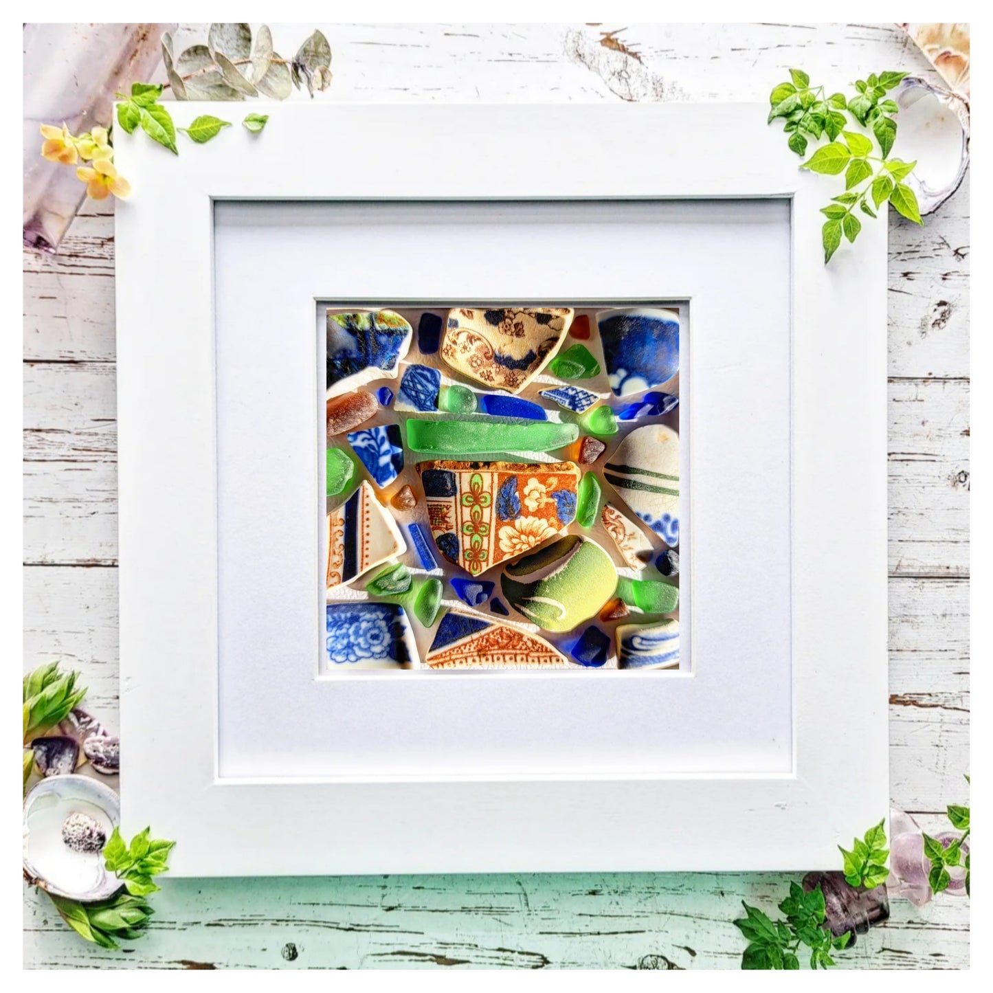 Cobalt, Copper & Clover - Sea Treasure Frame