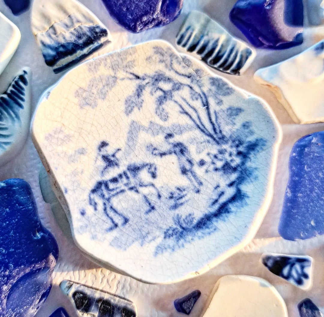 The Rider and the Waiting Heart - Sea Treasure Frame