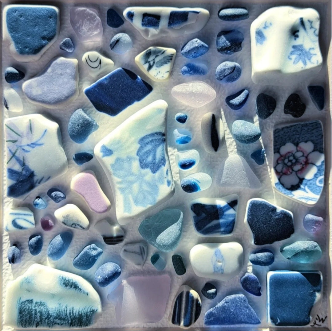 Azure Enigma - Sea Treasure Frame