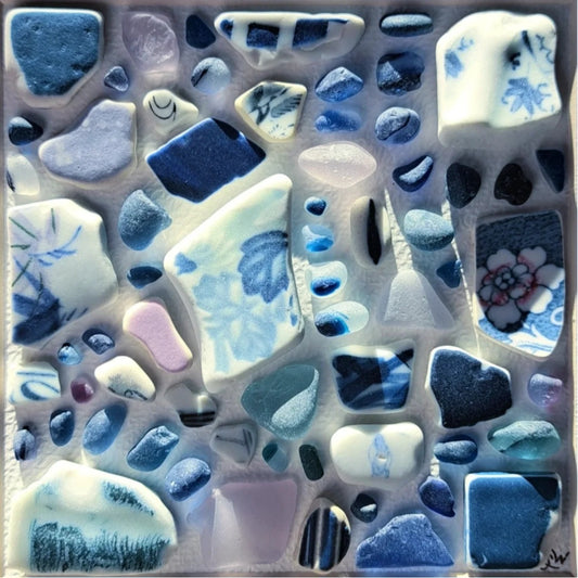 Azure Enigma - Sea Treasure Frame