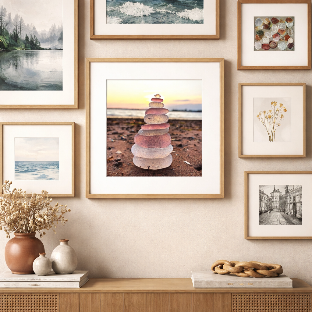 Soft Dusk 8x8 Print