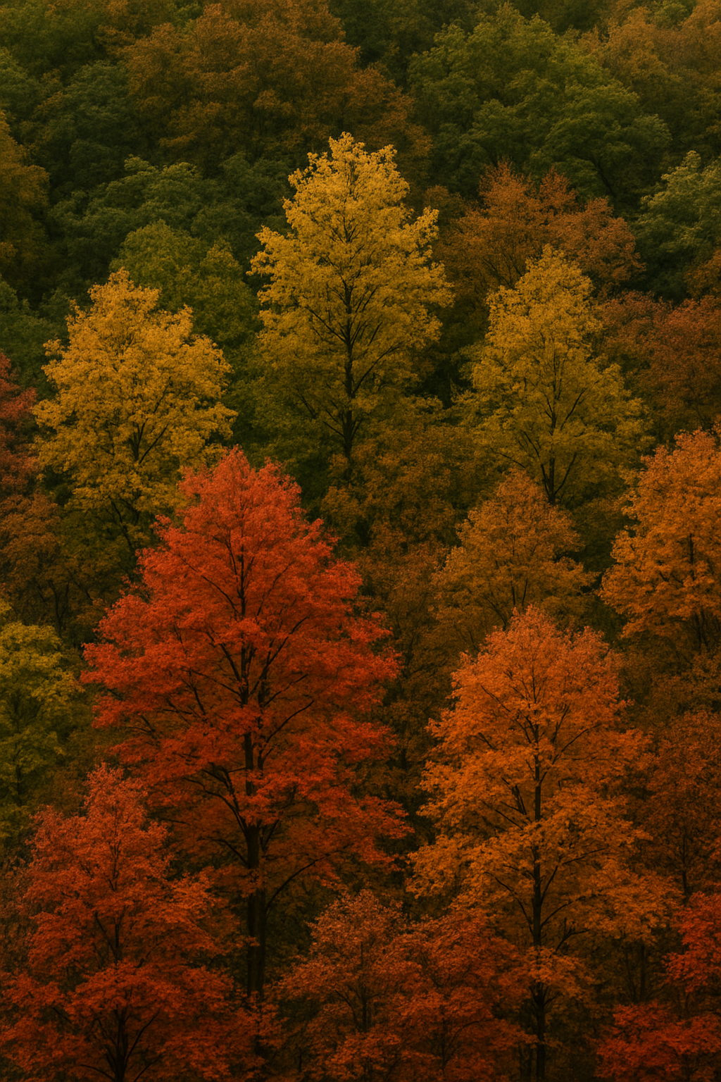 Autumn's Canopy - Sea Treasure Frame