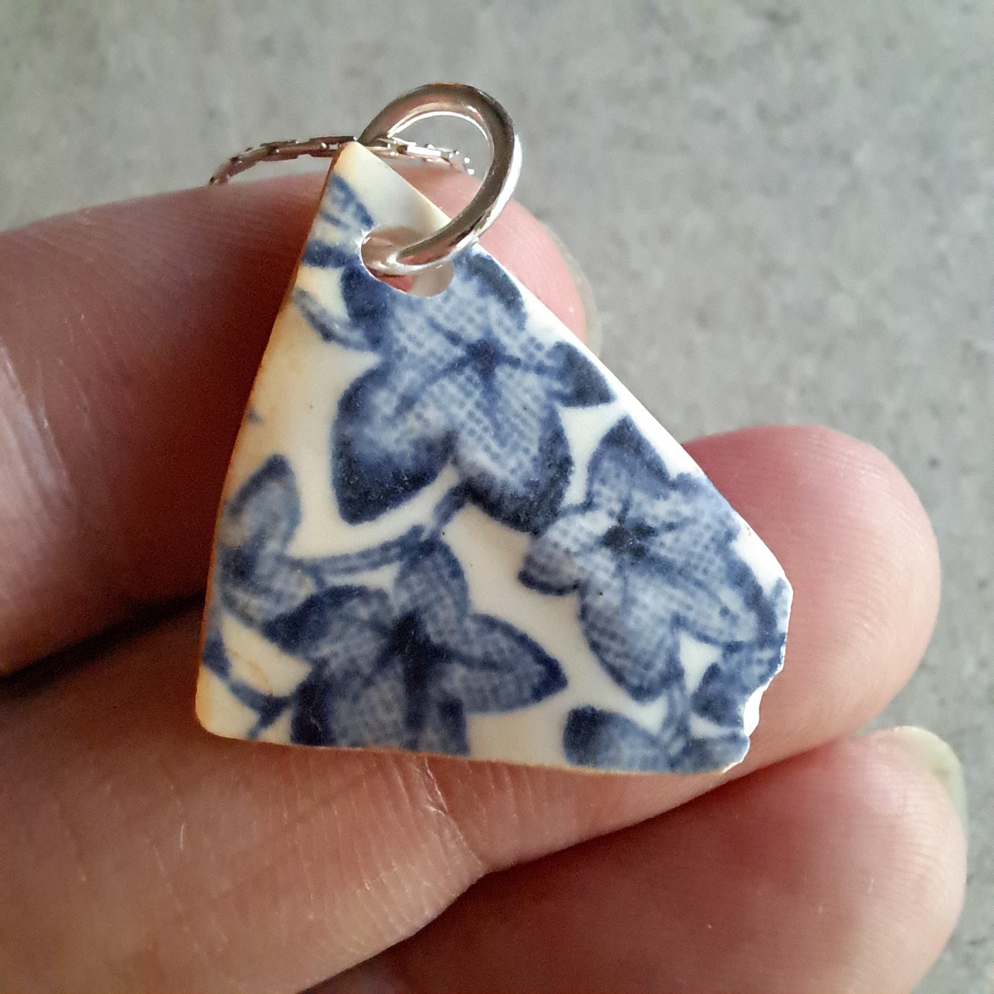 Blue Ivy - Sea Pottery Pendant