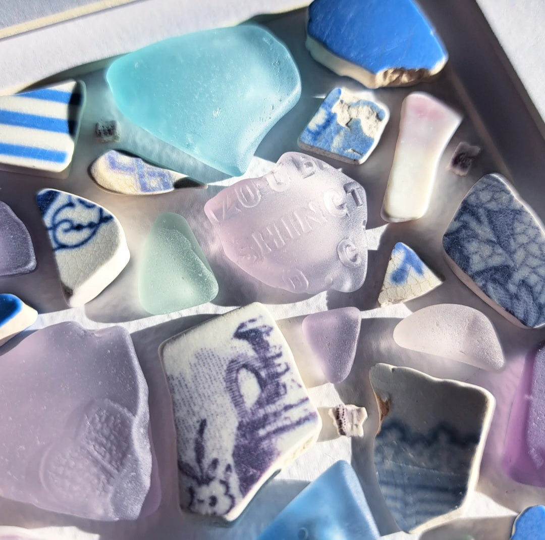 Whispers Between Waves - Sea Treasure Frame