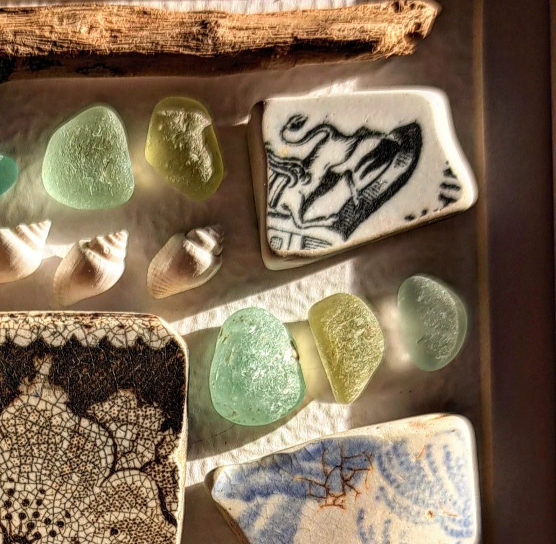 The Sea's Quiet Spell - Sea Treasure Frame