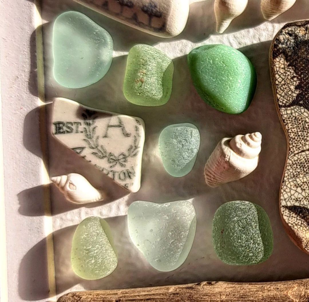 The Sea's Quiet Spell - Sea Treasure Frame